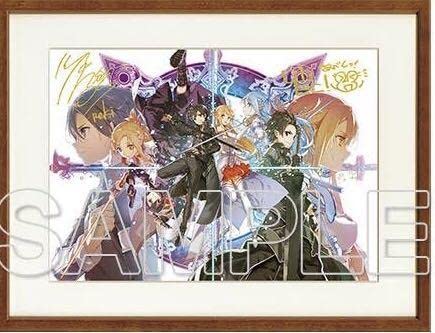 Amazon.co.jp: ソードアートオンライン著者＆イラストレーター箔押し
